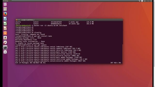Personalizar Containers con imagen de Ubuntu en Docker смотреть онлайн