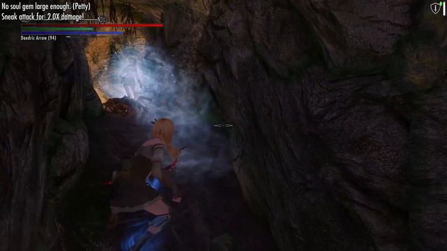 Skyrim Boss Showcase: Spider Daedra смотреть онлайн