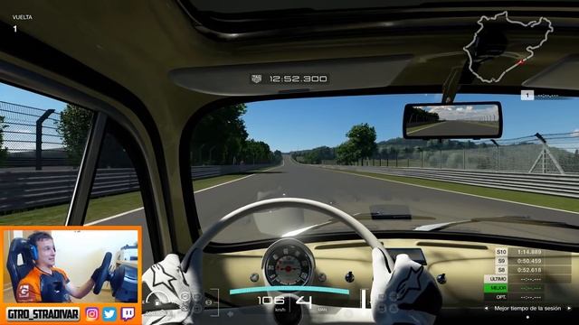 GT SPORT - EL COCHE MAS RAPIDO EN NURBURGRING #46 | FIAT 500 F 1968 | GTro_stradivar смотреть онлайн