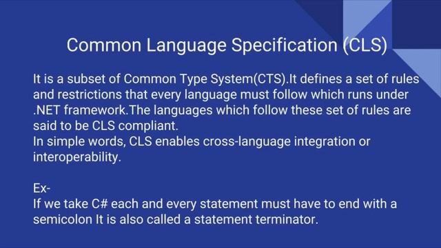 .NET and C# interview questions with answers on IL code, CLR, CTS, CAS PART-1 смотреть онлайн