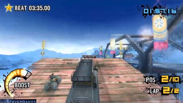 Motorstorm: Arctic Edge - 29. Anguta Glacier - Extreme Just Ice - Sony PSP - PPSSPP gameplay (1080p смотреть онлайн