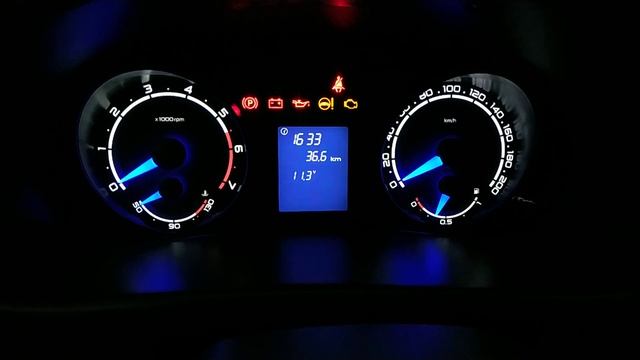 Щиток приборов Приора 2 на Приору 1 (часть 1) смотреть онлайн