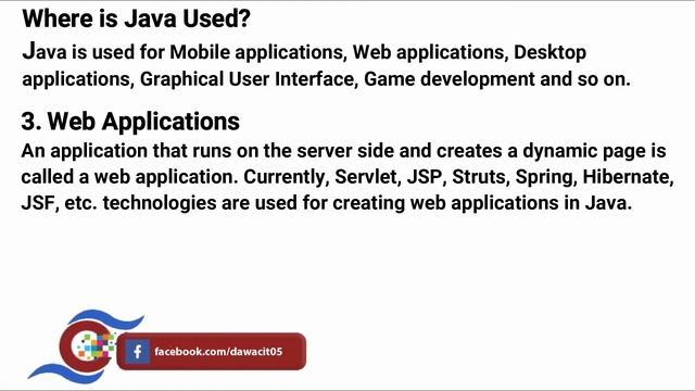 Where is Java used | 2021 For Beginners смотреть онлайн