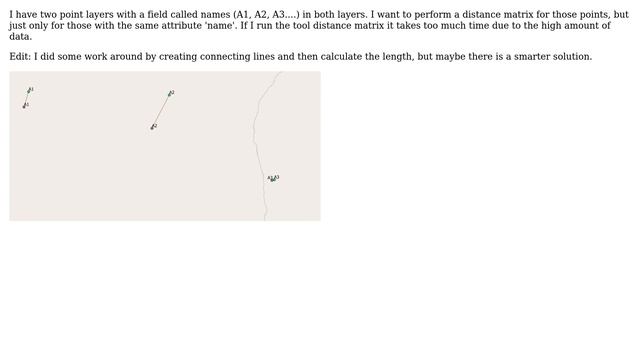 GIS: Performing a Distance Matrix based on specific attributes смотреть онлайн
