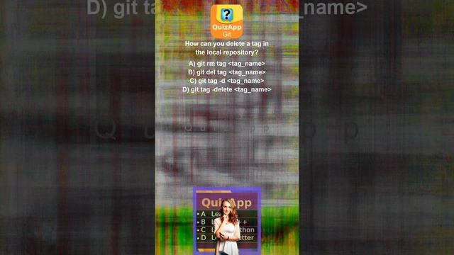 Git How can you delete a tag in the local repository смотреть онлайн