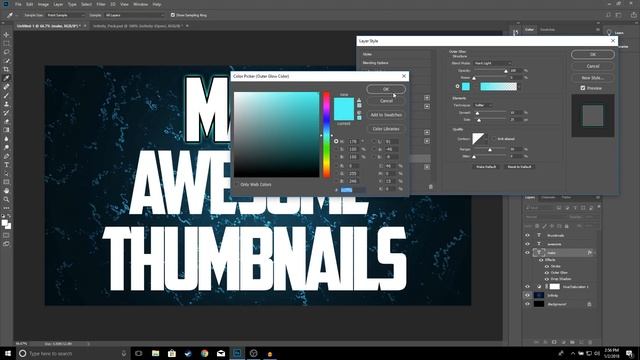 How To Make A Thumbnail For YouTube With Photoshop CS6/CC! (2018) смотреть онлайн