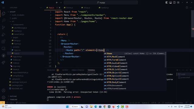 #27 - React Router Navigation смотреть онлайн