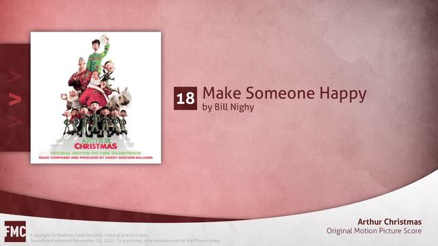 Make Someone Happy - Bill Nighy (Arthur Christmas Soundtrack) смотреть онлайн