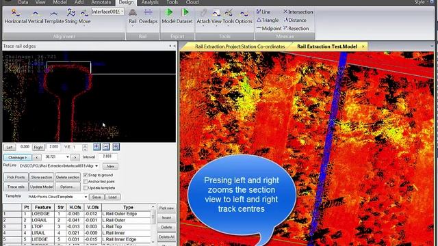 SCC Point Cloud - Auto Rail Extraction Tool смотреть онлайн