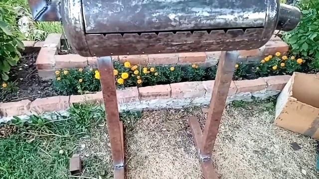 Мангал своими руками. Топка под казан. Барбекю. смотреть онлайн