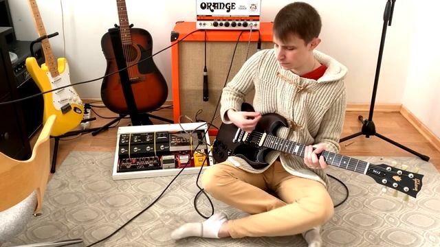 апгрейд Gibson SGJ 2014 (ОТСЕЧКА хамбакера и установка пикгарда)