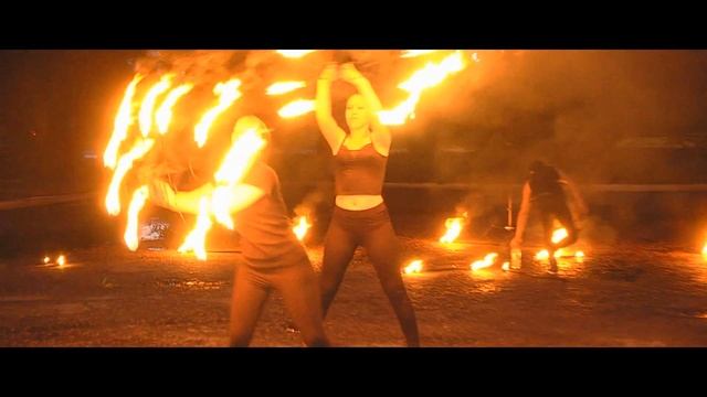 Видеосъемка в Омске - огненное шоу смотреть онлайн