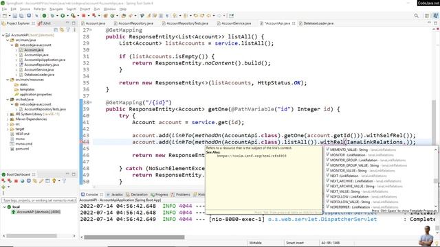 Spring Boot REST API CRUD With HATEOAS Tutorial