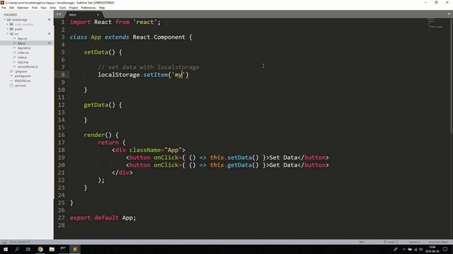 React js Tutorial - Save Data In Your Application With localStorage and sessionStorage смотреть онлайн