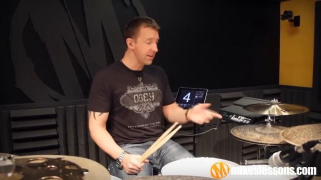 DRUM LESSON: Linear Triplet Fill By Mike Johnston