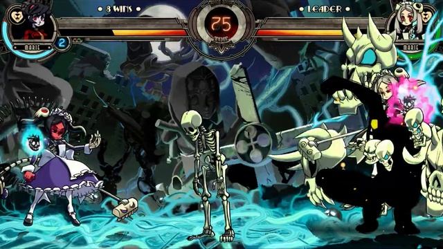 Skullgirls 2nd Encore Marie Vs Marie Arcade Boss Fight