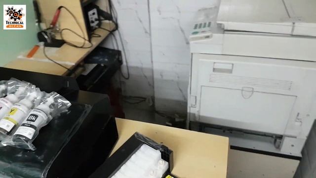 Epson L805 Printer Installation | Ink Filling In Epson L805 Printer with Wifi Print. смотреть онлайн