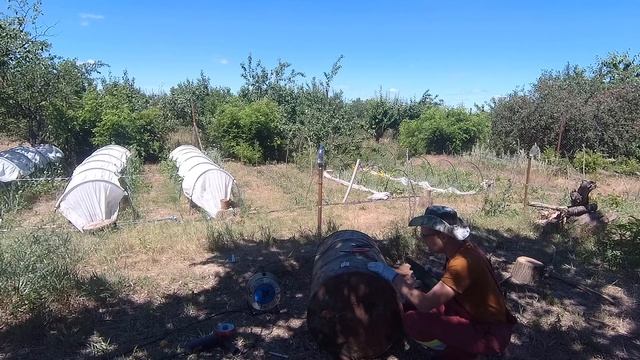 Бочка для сжигания древесины своими руками смотреть онлайн