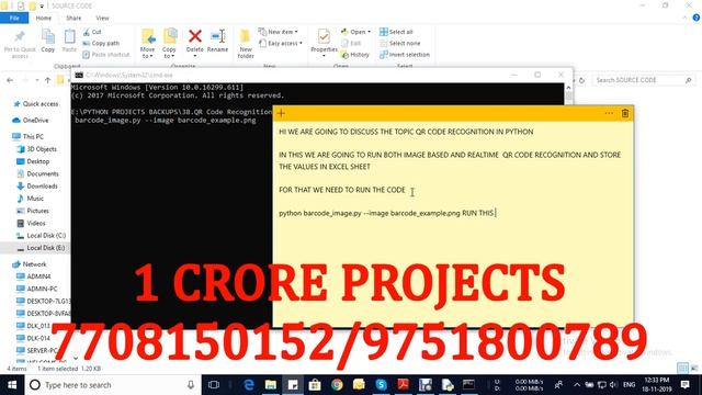QR Code Recognition and Identification Using Image Processing in Python - 1Crore Projects смотреть онлайн