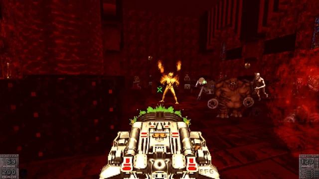 Doom 2 Happy [beta 0.8] Level 32 UV 93% with Beautiful Doom (Commentary) смотреть онлайн