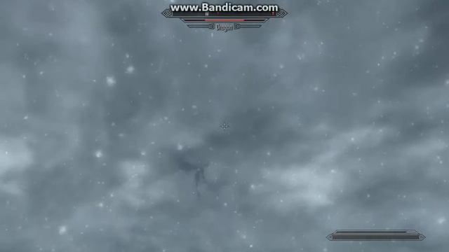 skyrim elder scroll Weird flying Dragon ! смотреть онлайн
