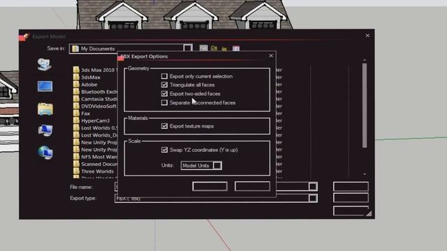 Import Google Sketchup Models Properly into Unity 3D смотреть онлайн