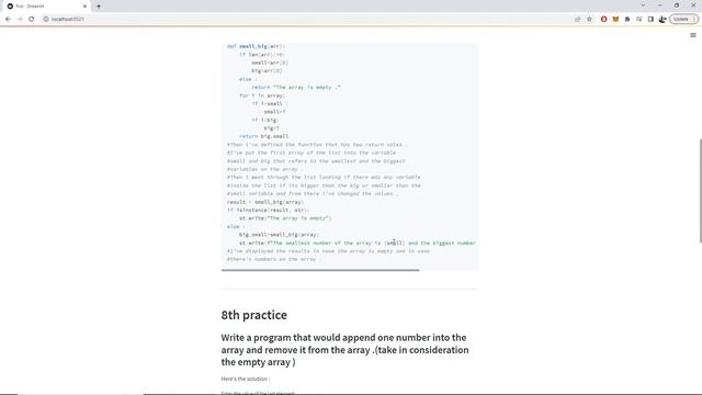 Solving practices for python with streamlit (part 3) смотреть онлайн