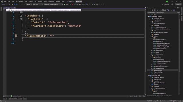 04 WEB сайт на ASP.NET Core MVC (.NET 7), настройка URL API в appsettings в WEB приложении смотреть онлайн