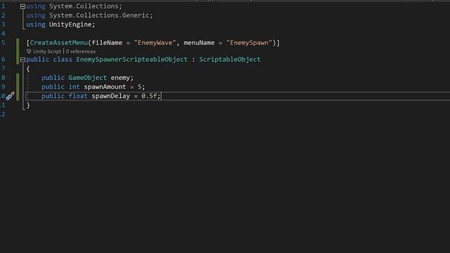 How to make an enemy spawner with scriptable objects?! смотреть онлайн