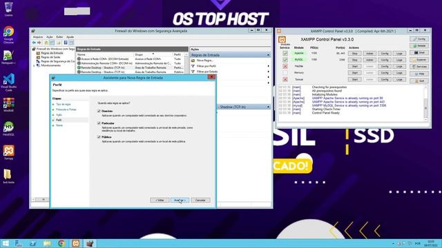 Como Abrir Portas Firewall Vps Windows Server - Os Top Host смотреть онлайн