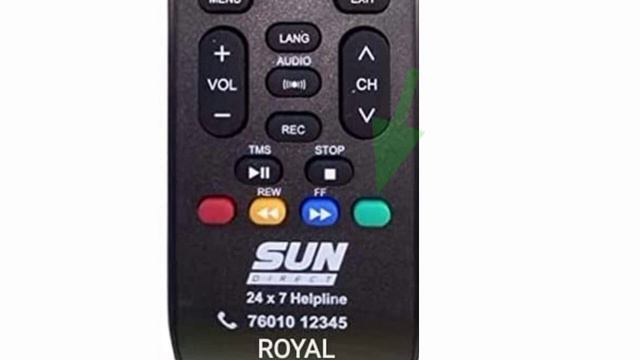 Sun direct remote control | how to use this button in sun direct remote смотреть онлайн