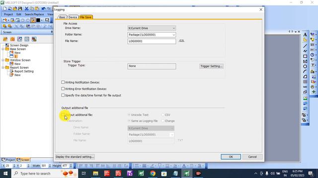 Mitsubishi HMI Data Logging | GT Designer Data Logging | Mitsubishi HMI Data Logging |data Log Hmi