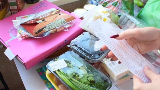 Закупка на день рождение продуктов на 3000 рублей