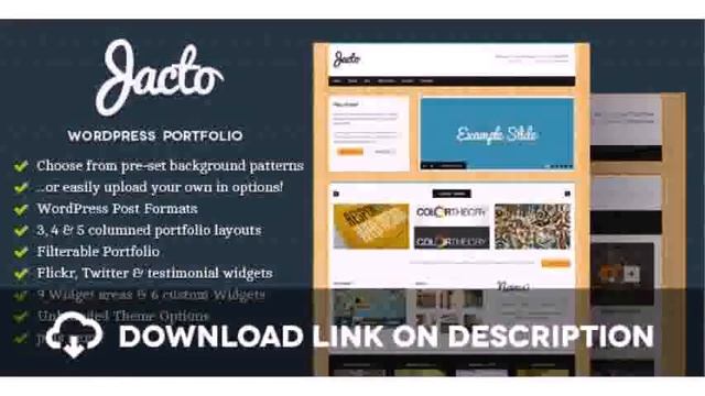 ideo - Minimalistic WordPress Portfolio Theme Free Download смотреть онлайн