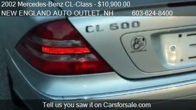 2002 Mercedes-Benz CL-Class CL600 - For Sale In HOOKSETT, NH