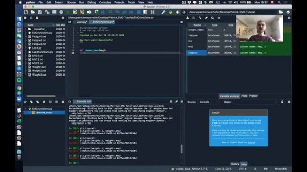 EMG Python Tutorial Part 1