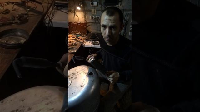 Алюминий паяю к железу))) смотреть онлайн