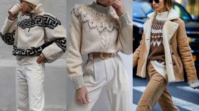 ТРЕНДОВЫЕ СВИТЕРА 2023-2024/САМЫЕ АКТУАЛЬНЫЕ МОДЕЛИ смотреть онлайн