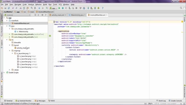 Android Hello World and Project Structure (In Hindi) - #2 смотреть онлайн