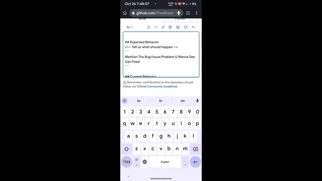 Exa* Of How To Report Bugs Of Pixel Experience A13 Build Of OnePlus 7 Pro (guacamole) On GitHub Pag смотреть онлайн