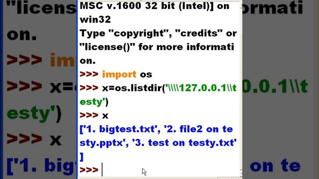 Python File Creation over the Network смотреть онлайн