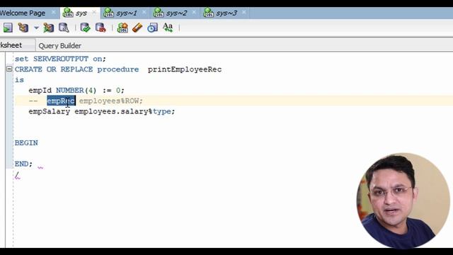 PLSQL Tutorial#16 Cursor in oracle database | Parameterized | non-Parameterized cursor смотреть онлайн