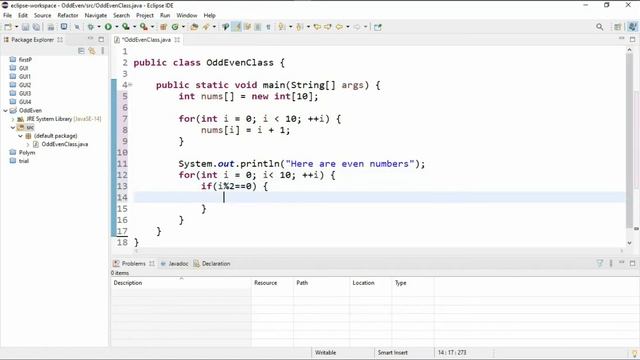 Part 2: Odd or Even in a given range Java | + Number logic | Java tutorial смотреть онлайн