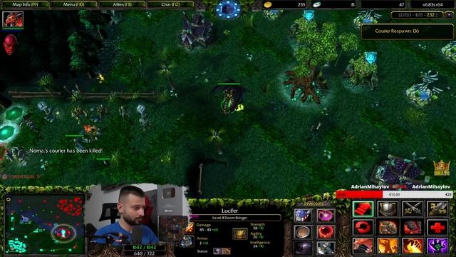 DOTA DOOM - LUCIFER CARRY : RIGHT CLICK FOR THE WIN смотреть онлайн