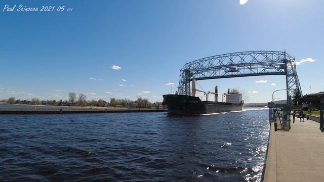 Loaded with wheat, heading to Nigeria. The Tundra Departing Duluth May 11,2021 смотреть онлайн