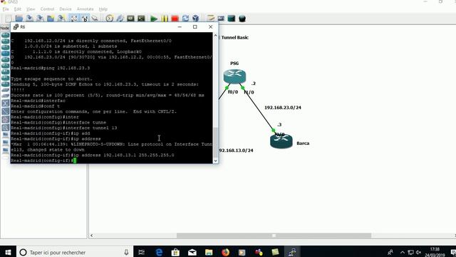 GRE Tunnel Basic /Loopback - OSPF - EIGRP смотреть онлайн