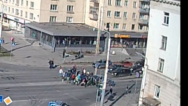 Налетел на пешехода