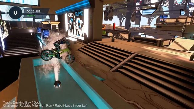 Trials Fusion DLC - Fault One Zero - Docking Bay / Dock All challenges + Squirrel смотреть онлайн