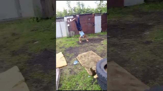 паркур сальто