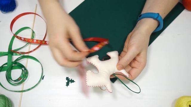 #6 Собака из фетра ❄ Елочные игрушки своими руками ❄ Символ 2018 года смотреть онлайн